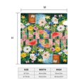 thumbnail image 6 of PHELIKA Spring Floral 02 Magnetic Mailbox Covers Standard Size 25.5"H x 21"W, 6 of 8