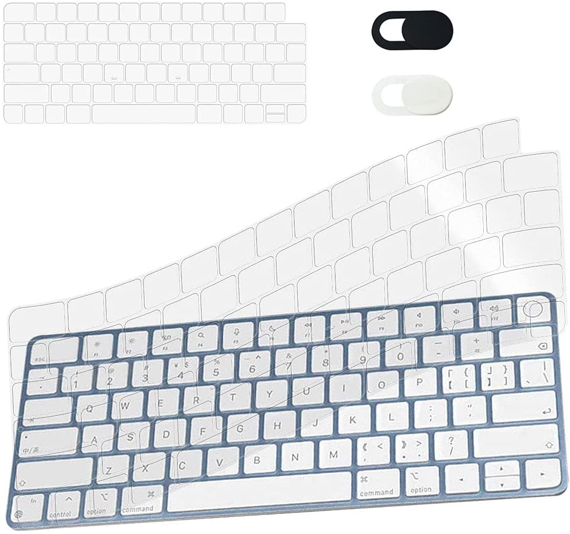 JIML Keyboard Cover for 2021 Newest iMac 24 inch Magic Keyboard with