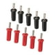 thumbnail image 5 of Conector Banana, Adaptador Banana Chapado En Oro, 10 Piezas, Seguro, Rojo Y Negro Para Cables De Altavoz, 5 of 7