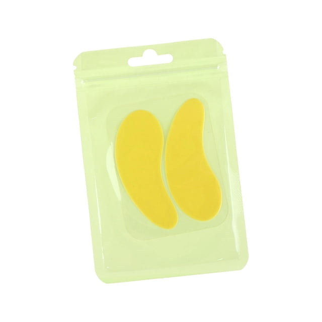 Eyelash Extension Under Eye Pads Patches, Eye Patches Salon Home Use, Convenient Yellow