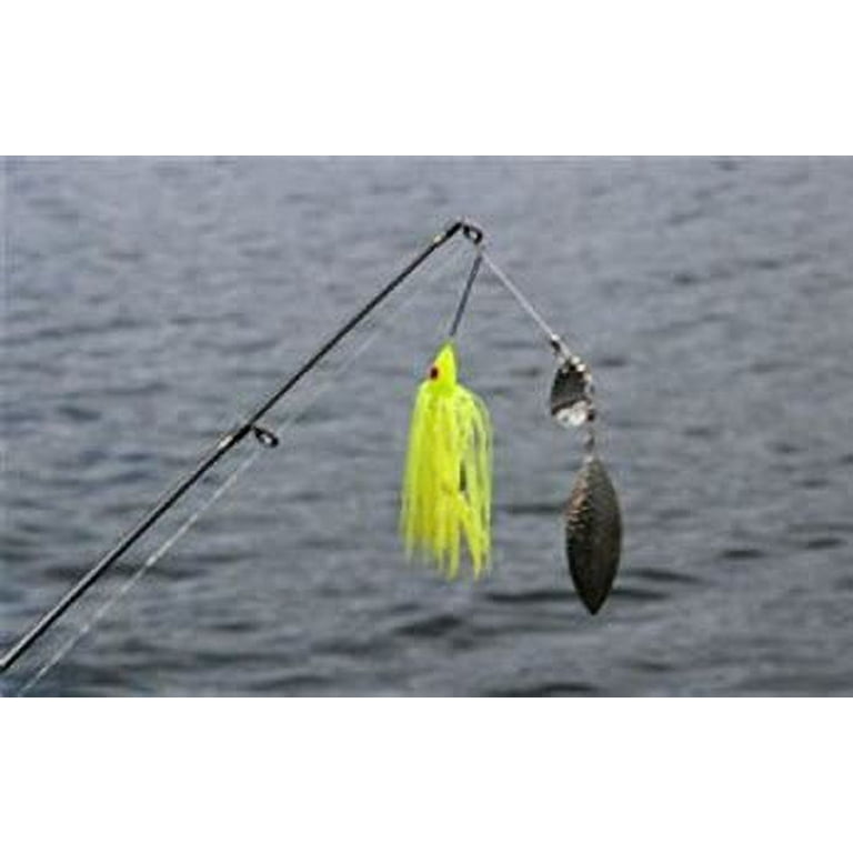 Strike King 3/4 oz Blue Yellow WLD34-94GS Fishing Lure Spinner Bait
