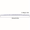 thumbnail image 4 of HLONK Flexible 12-Inch Curve Ruler with Clear Scale  Soft  Durable Plastic for Sewing  Drafting & Design, 4 of 6