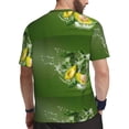 thumbnail image 2 of Wukai Friut Avocado Print Men's Short-Sleeved Mesh T-Shirt,Quick-Dry Short Sleeve Workout T-Shirt-X-Small, 2 of 8