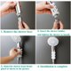 thumbnail image 4 of 4-Pack Vacuum Suction Cup Shower Head Holder, Junvaia Silicone Strong Suction & Waterproof Shower Head Holder, Bathroom Hand Shower (2 White, 2 Grey), 4 of 5