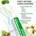 thumbnail image 4 of Ebanel 5% Lidocaine Hemorrhoid Treatment Cream with Witch Hazel, Phenylephrine, Horse Chestnut, Vitamin B6, Zinc Oxide, External and Internal Hemorrhoids Treatment Burn Itch Pain Relief Anal Cream, 4 of 7