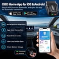 thumbnail image 3 of CICPAP Bluetooth OBD2 Scanner, Car Code Reader for iOS & Android, No Subscription, 3 of 8