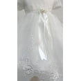 thumbnail image 5 of Infant Baby Girl Christening Baptism Dress Gown Size 01234 (0-30M)  White, 5 of 10