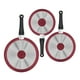 thumbnail image 5 of Set 3 Sartenes 20/24/28 cm T-Fal Antiadherente Rojo, 5 of 5
