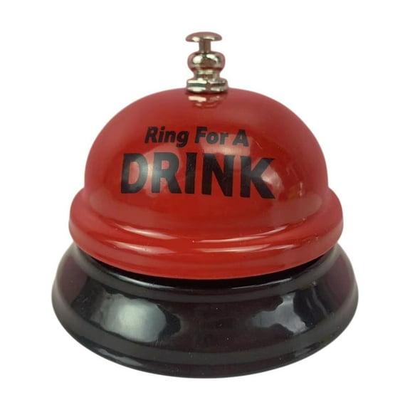 HHBEAUTY Game Call Bell Colorful Desk Bell Metal Ring Bell 2.3 Inch Diameter Hand Bells Bulk for Adults Service Bell for Desk Hotel Restaurant Office Kitchen Bar Counter or Pet Training Supplies