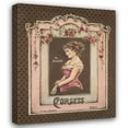 thumbnail image 1 of Kimberly Poloson 15x18 Gallery Wrapped Canvas Wall Art Titled - Corsets II, 1 of 4