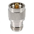 thumbnail image 1 of UHF Male PL259 to N Female M/F Straight Coax RF Adapter, 1 of 8