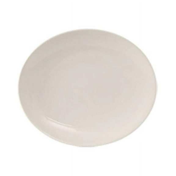 Tuxton  Vitrified China Platter Eggshell - 11.5 x 9.876 in. - 1 Dozen