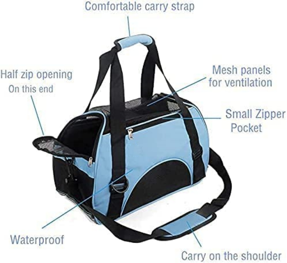 ZaneSun Soft-Sided Pet Travel Carrier, Airline Approved photo 4