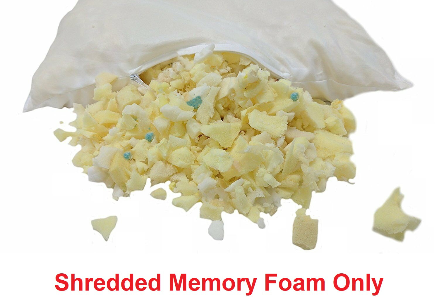Shredded Memory Foam Fill Refill for Pillows, Bean Bag, Dog Pet Beds,  Cushions 