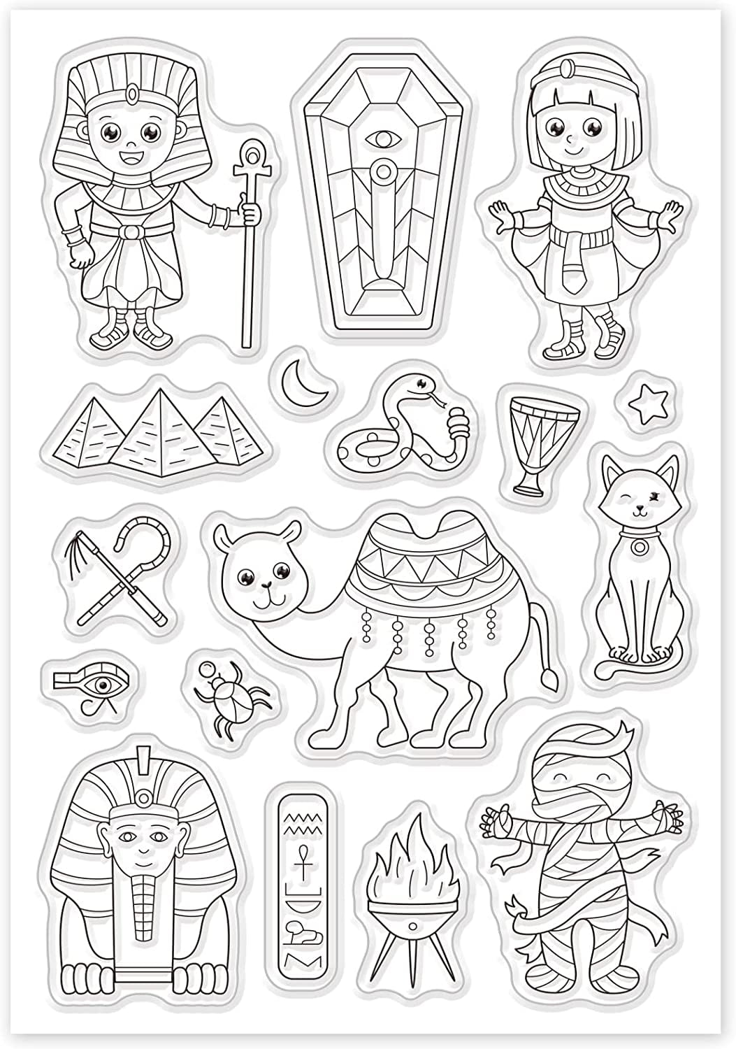  CRASPIRE Tarot Clear Rubber Stamps Divination Elements Moon  Phases Balance Transparent Vintage Postmark Silicone Seals Stamp Journaling  Card Making DIY Scrapbooking Paper Craft : Arts, Crafts & Sewing