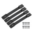 thumbnail image 1 of 7 Inch Speaker Handle Pull Cabinet Grasp Strap Style Spring Steel Handle with Screw 4Pcs, 1 of 5
