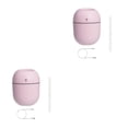 thumbnail image 4 of Ounissouiy Humidificador de aire de 200 ml, mini difusor de aire alimentado por USB portátil para coche y oficina en casa Rosado 2piezas, 4 of 6