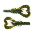 thumbnail image 7 of Googan Krackin' Craw 3'' Blue Baby 10pk Soft Plastic Fishing Lure, 7 of 7