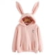 thumbnail image 3 of BlueMCute Bunny Hoodie Mujeres Hoody Rabbit Ear Girl Sudadera con capucha de manga larga Sudadera con capucha, 3 of 5