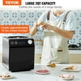 thumbnail image 3 of Upright Automatic Ice Cream Maker with Built-In Compressor, 2QT No Pre-Freezing Required, Fruit Yogurt & Sorbet Machine, 4 Modes, Digital Timer & Display, Stainless Steel Gelato Maker, 3 of 7