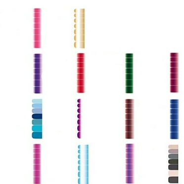 RAGUPEL 14Pcs Nail Wraps,Gradient Design Nail Strips,Will Not Damage Nails Sticker Nails
