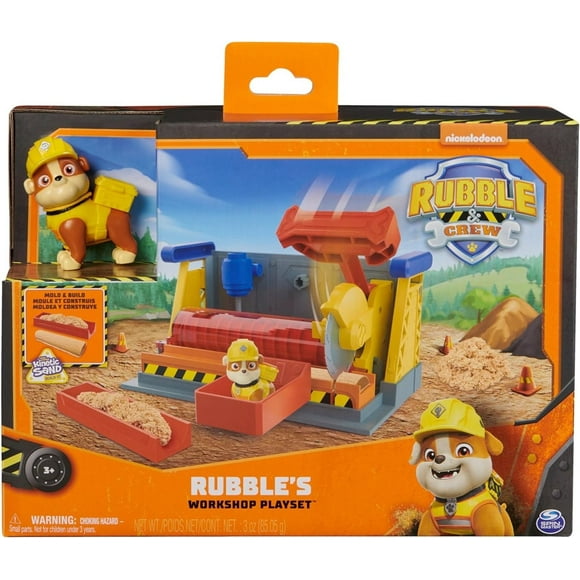 RUBBLE'S WORKSHOP PLAYSET Spin Master Juguetes de construcción con Figura de acción