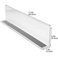 thumbnail image 2 of Adjustable Shelving 8PCS Plastic Shelf Divider- 28cm L x 6cm H Supermarket Commodity Divider Magnetic Baffle, 2 of 5