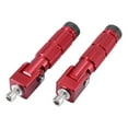 thumbnail image 1 of 1 Par Rojo Motocicleta Plegable Pedales Clavijas Universales Pedales Clavijas, 1 of 1