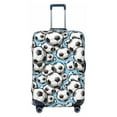 thumbnail image 2 of Goofa Football Soccer Ball Pattern Luggage Covers For Suitcase,Suitcase Cover Protector Fit 18-32 Inch Luggage-Medium, 2 of 9