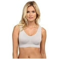 thumbnail image 2 of Coobie 9060-WHITE-SMALL Seamless Comfort Bra, White Nude - Small, 2 of 3