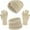 Ivory, variant on Winter Hat Scarf and Gloves Set for Women Knit Beanie Winter Gloves and Scarves Cold Weather Gear