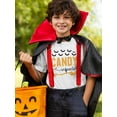 thumbnail image 2 of Candy Inspector. Bats And Broom T-Shirt Juniors -Image by Shutterstock,  x-Large, 2 of 4
