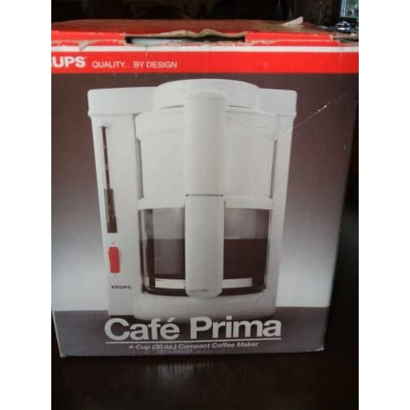 KRUPS Cafe Prima 4 Cup 20oz. Compact Coffee Maker New in Box