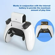 Uberwith Rechargeable Battery Pack Compatible with PS5 Dualsense/Edge Controller,Play and Charge Kit for Playstation 5 Controller,2000mAh with LED Indicator,USB Type-C Charging Cable