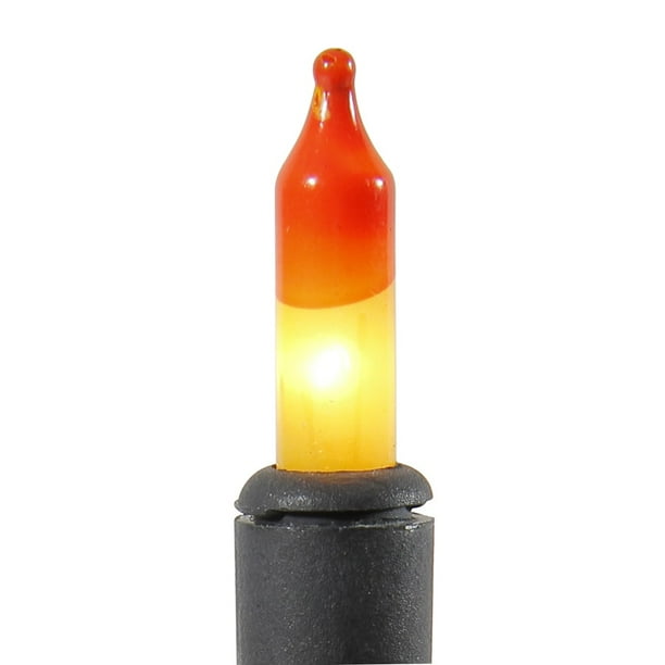 Holiday Living 50Count Indoor/Outdoor Constant Candy Corn PlugIn Mini Halloween String Lights