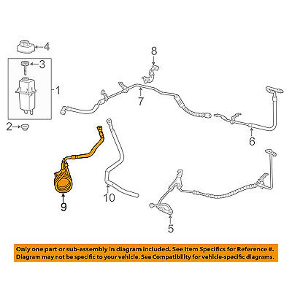 Ram CHRYSLER OEM 1415 ProMaster 1500Power Steering Oil Fluid Cooler 68101958AA