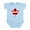 Sky Blue, variant on CafePress - Canuck Hoser Infant Bodysuit - Baby Light Bodysuit, Size Newborn - 24 Months