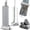 14.96In, variant on Wet Dry Flat Microfiber Mop for Hardwood Floors | 6 Washable Pads Included, 360? Swivel, For Kitchen Tile & Laminate Floors