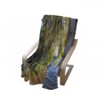 thumbnail image 4 of Nature Soft Flannel Fleece Throw Blanket, Small Boat Under Tree by the Lake North Island New Zealand Picturesque View, Cozy Plush for Indoor and Outdoor Use, 50" x 70", Olive Green Blue, by Ambesonne, 4 of 6