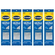 5 Pack - Dr. Scholl’s Air-Pillo with Memory Foam Insoles Men & Women Trim To Fit