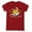 Cardinal, variant on Adventure Time Outstretched Women's T Shirt, Athletic Heather, Small