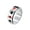 Silver, variant on Men Women's Stainless Steel Ring Spades Hearts Plum Square Cards Band Ring Silver Size 11