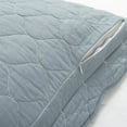 thumbnail image 5 of Lush Decor Coastal Chic Scallop Edge Reversible Quilt Blue/White 3Pc Set Full/Queen, 5 of 11