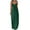 Green, variant on Summer Dresses for Women Beach Summer Dresses For Women Casual Boho Solid Color Hoop Sling Beach Long Maxi Dress With Pockets Green Tank Dresses