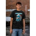 thumbnail image 4 of The Smurfs Kanji High Speed Racecar Men's Graphic T Shirt Tees Brisco Brands S, 4 of 5