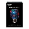 thumbnail image 2 of (2 pack) Feit Electric Fairy LED 1 Watts RGB Light Bulb, Square Shape, Medium (E26) Base, Clear, Non-Dimmable, 2 of 9