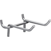 75-1077 3" & 5" Us2c Heavy Duty Straight Pegboard Hooks Bright Zinc (2 Each)
