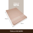 thumbnail image 3 of Toalla Baño Grande Spring Air 90x170cm Algodón Ultra Suave. - Beige- Liso, 3 of 7