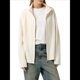 thumbnail image 1 of Chaqueta de Punto para Mujer, Estilo Clásico, Informal, con Cuello Alto, Cremallera y , de Color Liso. Talla Única, 1 of 10