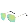 thumbnail image 1 of Gafas de sol clásicas unisex para conductor, gafas de metal, máscara de color, gafas de sol de moda, 1 of 5